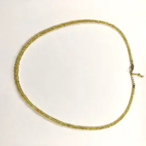 Natural Yellow Sapphire Gemstone Faceted Beads Necklace Precious Jewelry at Gemstone Wholesale Price Buy Online Now Regular Sale