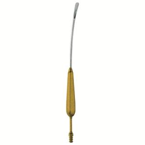 Élévateur de cuir chevelu avec aspiration, pointe large de 1/2mm, pointe incurvée 10 8.5 pouces, 26 cm - Product Image 1