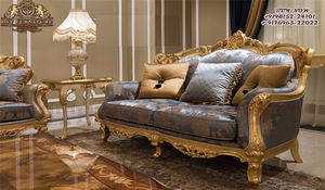 Canapé en bois de teck, ensemble pour meubles de salon, Style français, classique et indien - Product Image 3