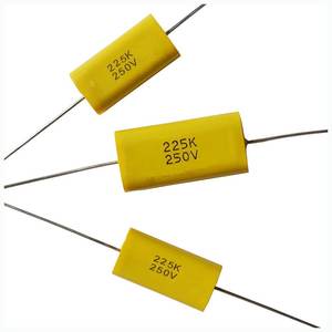 Livolo — condensateur en film prénoms métallique en polypropylène, 105k, 250-400V, plat pour application Audio - Product Image 1