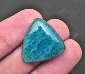 Apatite Cabochon A+ Top Grade Flashy Blue Apatite Loose Gemstone Cabochon Handmade Crystal Cabochon Tumbled Lot Crystal Tumble - Product Image 6