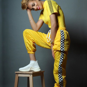 Chándal de nailon para hombre-Pantalones personalizados de dos piezas con cortavientos de gran tamaño al por mayor - Product Image 3