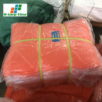 Lona de Alta Calidad para Camiones Ligeros, Lámina de HDPE, Material PE, Superficie Mate Impermeable, 40-80 GSM, Corte Personalizado