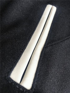 เสื้อแจ็กเก็ตผ้าฝ้ายแนวสตรีทของผู้ชายมาใหม่เสื้อเบสบอลลำลองแขนสั้นซี่โครงกระดุมแถวเดียวสำหรับฤดูหนาว2020 - Product Image 5