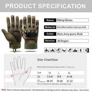 Guantes de Seguridad para Trabajo Manual al por Mayor, Guantes Mecánicos de Cuero Duraderos de Alto Rendimiento, Coloridos, con Protección Táctil y Antipinchazos - Product Image 2