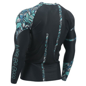 GAF grappling MMA rash GUARD เสื้อรัดรูปพิมพ์ลายด้วยตัวเอง BJJ - Product Image 4