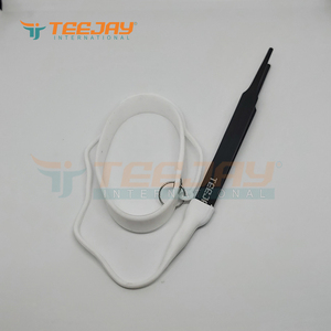 Pince à épiler, protecteur de bracelet, porte-bracelet, 1 pièce, protection des sourcils et cils, extensible, blanc - Product Image 4