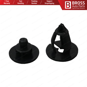 BCF5015 Kit de clip de fijación de moldura interior de 10 piezas compatible con 7703077434 - Product Image 3