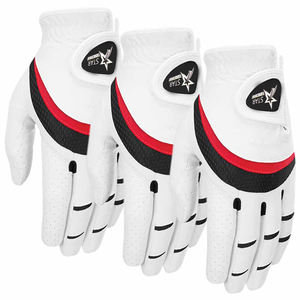 Premium Tour Soft Breathable Golf <b>Gloves</b> UV Protection <b>Moisture</b> Wicking Cabretta Leather Unisex Left/Right Hand Sports <b>Gloves</b> - Product Image 1