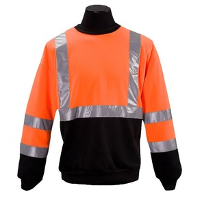 Sudadera con capucha Softshell DE SEGURIDAD reflectante de alta visibilidad, calentador de tráfico, ropa de trabajo de seguridad, uniforme con cremallera, camisa elegante - Product Image 2