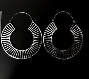 Offre Spéciale Cerceau Boucle D'oreille Grande Lisse Cercle Boucles D'oreilles Boucles D'oreilles Pour les femmes Bijoux - Product Image 2