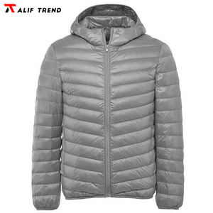 Chaqueta de bombardero rellena de algodón acolchado, abrigo de invierno de moda promocional de la mejor calidad para hombre, impermeable personalizado a prueba de viento - Product Image 4