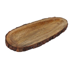 Serving Delicious Food and Dessert Hotels Restaurants and Home <b>Kitchen</b> Serving Usage Natural Finishing Wooden Serving <b>Trays</b> - Product Image 1
