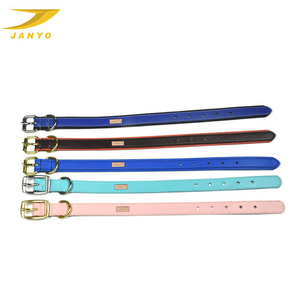 ペット用首輪メーカー DIY カスタムロゴ プライベートラベル ファッション 高級 本革 犬用首輪 - Product Image 6