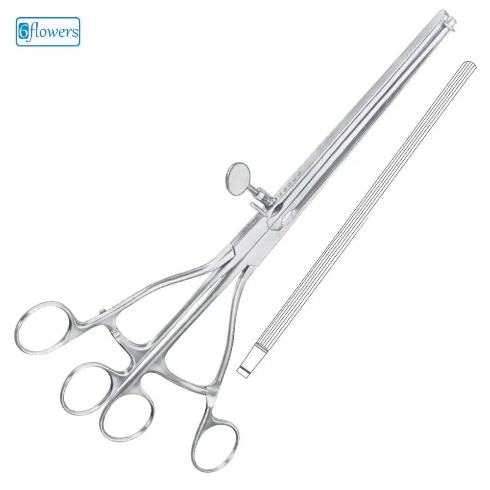 LANE STOMACH INTESTINAL CLAMP FORCEPS (ストレート)