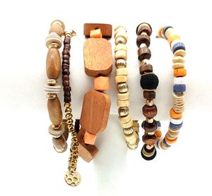 สร้อยข้อมือเด็กแบบลูกปัดป๊อปคอร์น ชุบทอง ลูกปัดแก้ว รูปผลไม้ หัวใจ เครื่องประดับเด็กสำหรับเด็กผู้หญิง ขายส่ง - Product Image 1