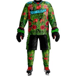 Uniformes de hockey sobre hielo, sublimación personalizada, 100% poliéster, Unisex, equipo OEM - Product Image 1