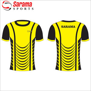 Customized Sport softball Shirt 100% Polyester With Sublimation. - Product Image 4