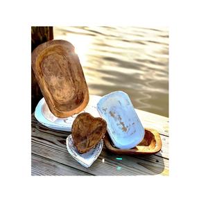 Venta al por mayor masa de madera maciza y ensaladera diferentes tamaños colores estilos masa larga y bandeja - Product Image 1