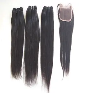 High quality Hair Double Drawn Raw Virgin Hair Free Sample Human Hair Bundles Virgin Remy hai weave