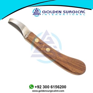 มีดพกวงรี,อุปกรณ์สำหรับสัตวแพทย์ราคาถูกใบมีดกีบวัว - Product Image 2