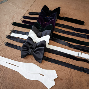 Pajarita de seda hecha a mano de alta moda Steve & James de la mejor calidad para hombres, diseño de lujo, accesorios de ropa Formal - Product Image 3