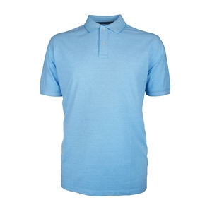 เสื้อโปโลแขนยาวผู้ชาย ผ้าโพลีเอสเตอร์/คอตตอน ไซส์ใหญ่ สีพื้น พร้อมปักโลโก้ตามสั่ง ผ้าซับในถัก - Product Image 6