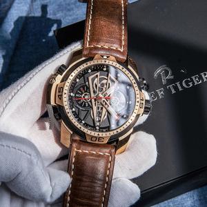 Reef Tiger/RT-relojes para Hombre, mecánico, automático, de pulsera, deportivo, oro rosa, RGA3591 - Product Image 2