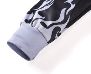 Sudadera con capucha para hombre y mujer, ropa de calle de alta calidad, con forro polar de rizo francés, Logo personalizado, color blanco, 100% algodón - Product Image 5