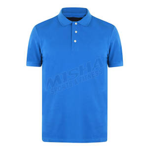 Polo de media manga con microenclavamiento para hombre, Camiseta 100% de algodón, diseño de logotipo personalizado, liso, 100% algodón, informal - Product Image 4