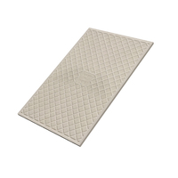 Carreaux de mur en céramique émaillée numérique polie de 300x450 mm, aspect briques réelles modernes, design d'élévation, en provenance d'Inde