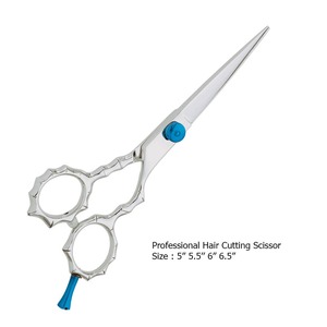 Ciseaux de coupe de cheveux de qualité supérieure, en titane, pour barbier, professionnels, en acier inoxydable, pour la beauté des cheveux - Product Image 3
