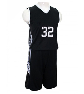 Conjuntos de uniformes de baloncesto profesionales personalizados al por mayor impresión por sublimación personalizada - Product Image 4