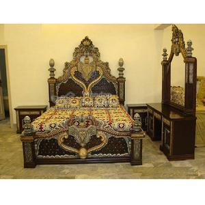 White Gold ชุดโซฟาหุ้มหนัง PU สำหรับห้องนั่งเล่น,เฟอร์นิเจอร์ห้องนั่งเล่นไม้แกะสลักทนทานสีขาวทองหรูหราขนาด8ที่นั่ง - Product Image 1