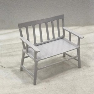 1:12 <b>Miniature</b> Metal Red <b>Miniature</b> New Design Child's Play Chair Dollhouse Furniture Accessories - Product Image 3