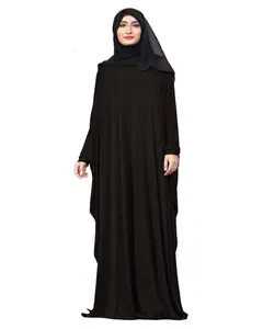 Wholesale manufacturer Well Made Islamic Jilbab Muslim Khimar Niqab Burqa Muslim Jilbab Women Prayer Abaya Clothing