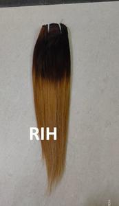 Mèches naturelles brésiliennes, cheveux vierges, lisses, ombrés 1B/30, 8 à 24 pouces, Extension capillaire - Product Image 6