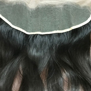 FRONTALES DE DENTELLE EN DENTELLE SUISSE TRANSPARENTE AVEC MODLE 13X4 ET 13X6 COULEURS NATURELLES NOIR ET MARRON DISPONIBLES - Product Image 1