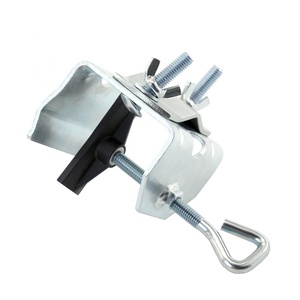 Support de parasol de terrasse en acier galvanisé pour extérieur, avec pince de fixation - Product Image 4