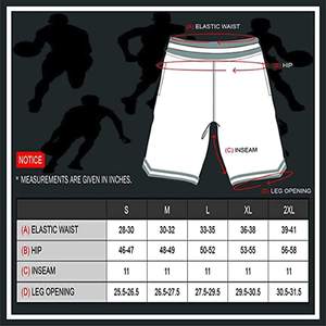 Pantalones cortos de baloncesto para hombre, Shorts deportivos transpirables, bordado, secado rápido, doble tela - Product Image 6