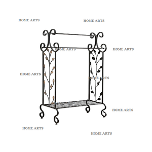 Soporte de maceta de gran tamaño de último diseño en soporte de maceta de hierro de color blanco para uso interior y exterior - Product Image 6