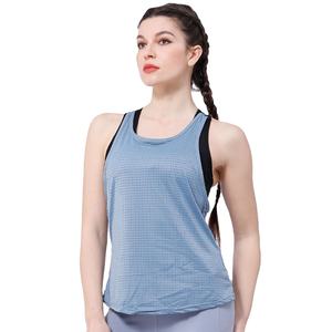 2025 nuevo diseño sin mangas Racer Back Yoga chaleco Deporte Camiseta mujer Fitness deporte camisetas sin mangas - Product Image 1