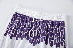 ชุดกีฬาผ้าฝ้ายขาสั้นสำหรับผู้ชาย,ชุดวิ่งพิมพ์ลายแบบเฉพาะสำหรับฤดูร้อน - Product Image 5