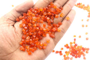 Cornaline naturelle indienne crue grossiste Motivation créativité naturelle minuscule cornaline brute lâche cristal non traité en forme d'étoile Je - Product Image 6