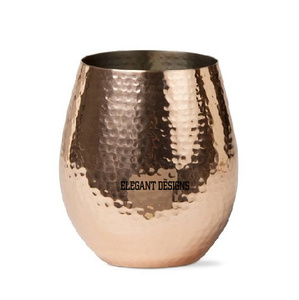 Jarrón de cristal de cobre hecho a mano de alta calidad, estante de vino de Metal personalizado con estándar Superior, diseño atractivo - Product Image 1