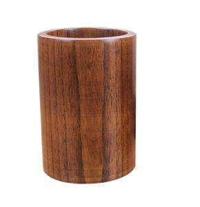 Porte-cuillères en bois de teck, ensemble d'ustensiles de cuisine en bois, 7 pièces avec support et repose-cuillère à vendre - Product Image 6