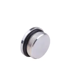 Baja Karbon O-Cincin Pria Berongga Hex Kepala Bulat Plug Pipa Fitting Plug