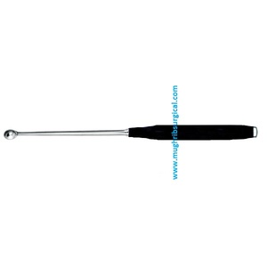 Cureta de hueso Volkmann Mango recubierto de silicona No.4 27cm Fabricante y exportador de instrumentos quirúrgicos - Product Image 1