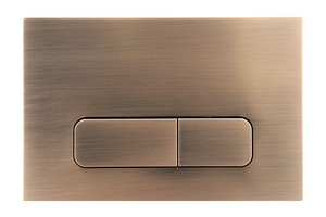 زر تدفق الحمام البلاستيكي الأسود غير اللامع من ABS لصهاريج مخفي مشغل تدفق لوحة المرحاض - Product Image 3