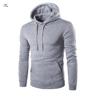 Sudaderas con capucha impresas con logotipo personalizado para hombre, patrón sólido de gran cantidad, talla grande, método de tejido de punto bordado anticontracción - Product Image 3